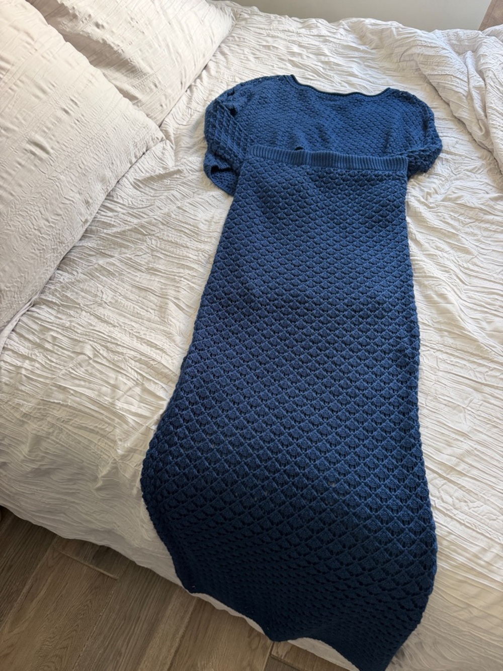 Quinn Textured Navy Set